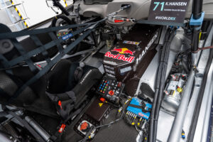 The power supply for the Hansen Peugeot 208 RX1e - the 500kW battery.